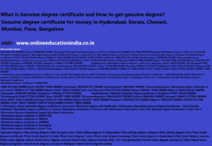 Information about Backdated Degree genuine Degree Backdated Genuine Backdated degree fast track Genuine degree Original degree single sitting degree Backdated