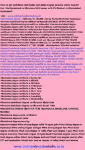 INFO. backdated certificates backdated genuine Degree online Backdated degree genuine degree Fast track degree One sitting degree Single sitting Genuine degree