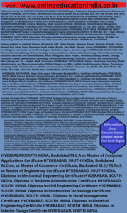 How do I get my degree backdated Hyderabad South India Kerala Genuine degree Certificates Hyderabad Backdated degree South India Original degree Certificates