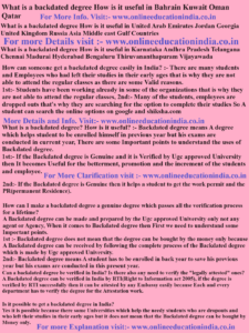 What is a backdated degree How is it useful in Bahrain Kuwait Oman Qatar What is a backdated degree How is it useful in United Arab Emirates Jordan Georgia United Kingdom Russia Asia Middle east Gulf Countries What is a backdated degree How is it useful in Karnataka Andhra Pradesh Telangana Chennai Madurai Hyderabad Bengaluru Thiruvananthapuram Vijayawada