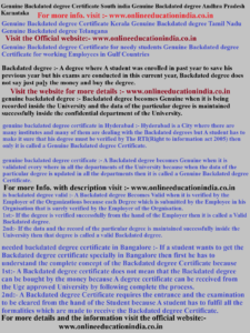 Genuine Backdated degree Certificate South india, Genuine Backdated degree Andhra Pradesh, Karnataka, Genuine Backdated degree Certificate Kerala, Genuine Backdated degree Tamil Nadu, Genuine Backdated degree Telangana, Genuine Backdated degree Certificate for needy students, Genuine Backdated degree working Employees