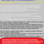 Genuine Backdated degree Certificate Hyderabad Direct Backdated degree Certificate South India Genuine Backdated degree Certificate Kerala Direct Backdated degree Certificate South India Genuine Backdated degree Certificate Bangalore Backdated degree Certificate South India