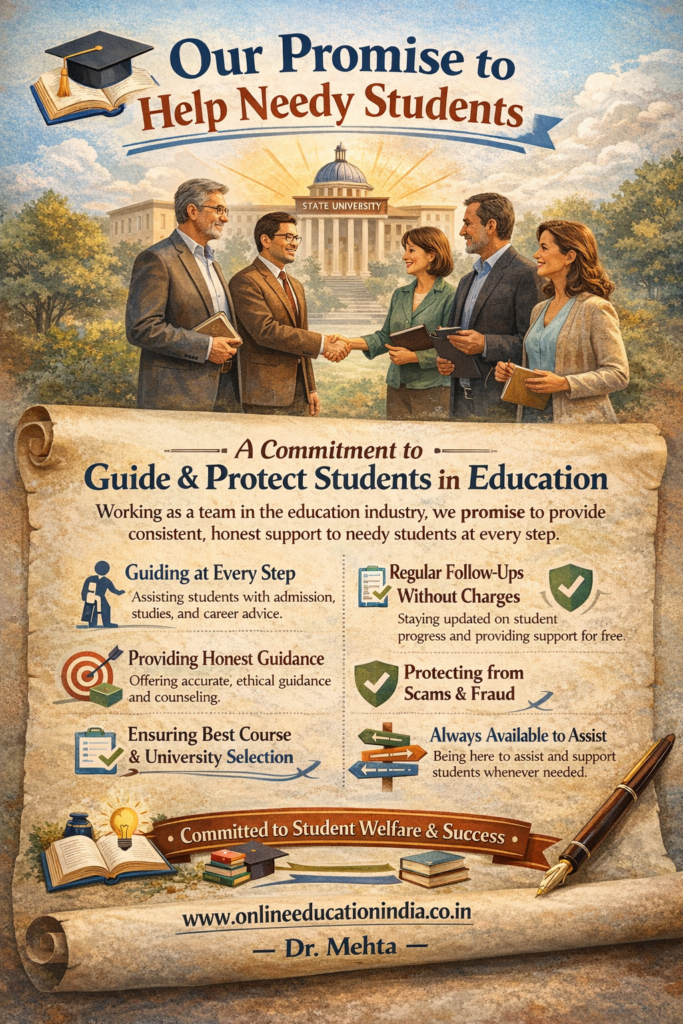 Awareness about backdated degrees – guidance by Dr. Mehta to help students understand verification, risks, and safe practices. Official information and counseling available at www.onlineeducationindia.co.in.Neutra