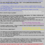 How to get an original degree certificate Hyderabad Bangalore South How to get an original degree certificate Chennai Kerala Goa Tamilnadu Karnataka Telangana