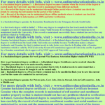Is a backdated degree genuine In Asia Middle east South ..