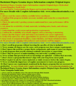 Backdated Degree Genuine degree Information complete Original degree Backdated Degree Genuine degree Information complete Original degree Hyderabad chennai Bangalore South India