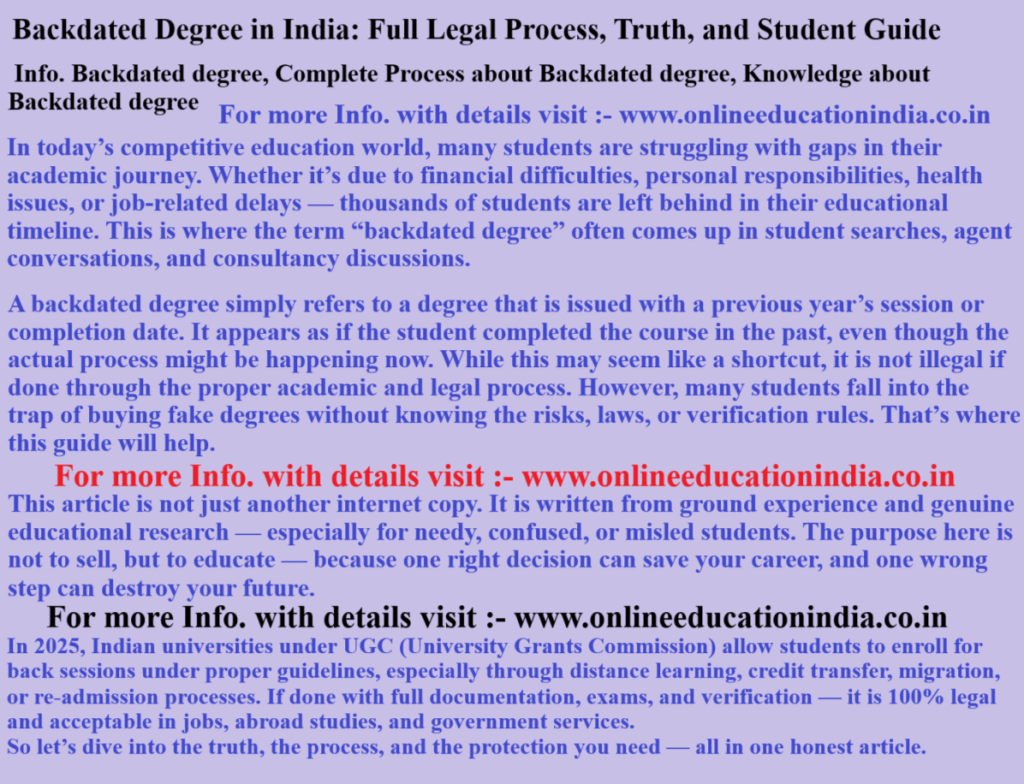 1. "Student checking UGC university website for degree verification" 2. "Genuine backdated degree with valid enrollment number" 3. "Document submission for legal backdated admission in India" 4. "Young man preparing for exam for back session enrollment" 1. "Student checking UGC university website for degree verification" 2. "Genuine backdated degree with valid enrollment number" 3. "Document submission for legal backdated admission in India" 4. "Young man preparing for exam for back session enrollment"
