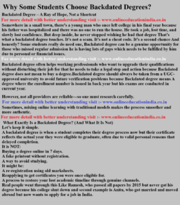 Why Some Students Choose Backdated Degrees? Backdated Degree in Hyderabad Chennai Pune Banglore Kerala South India Asia Middle east Gulf countries